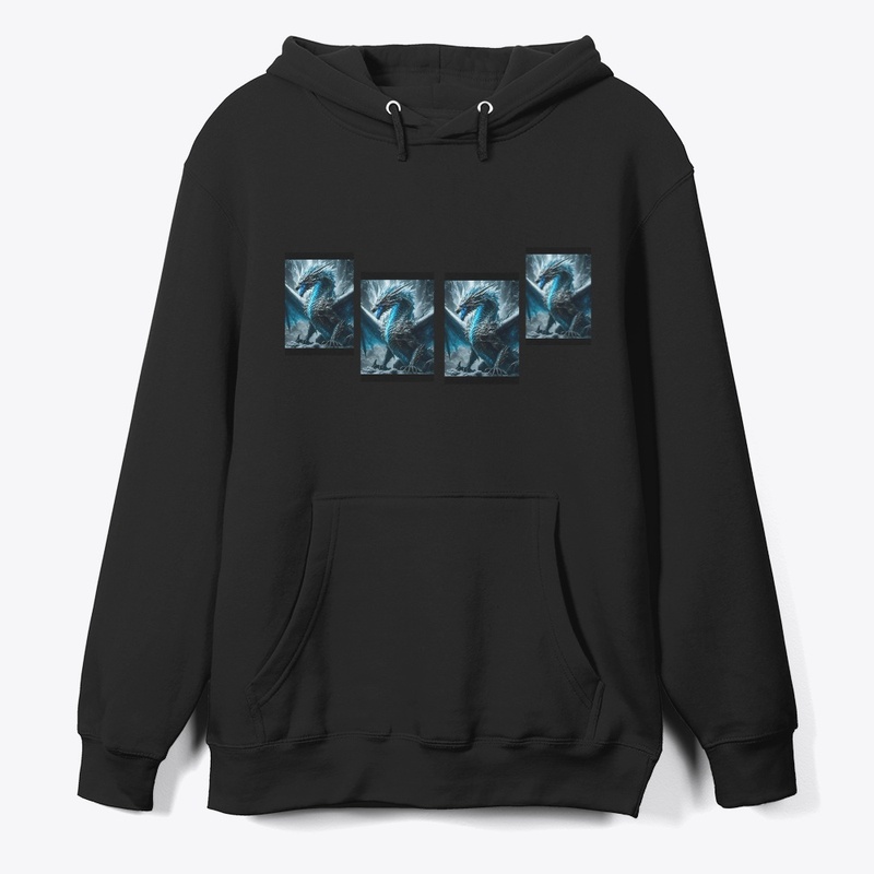 Classic dragon full hands T-shirt