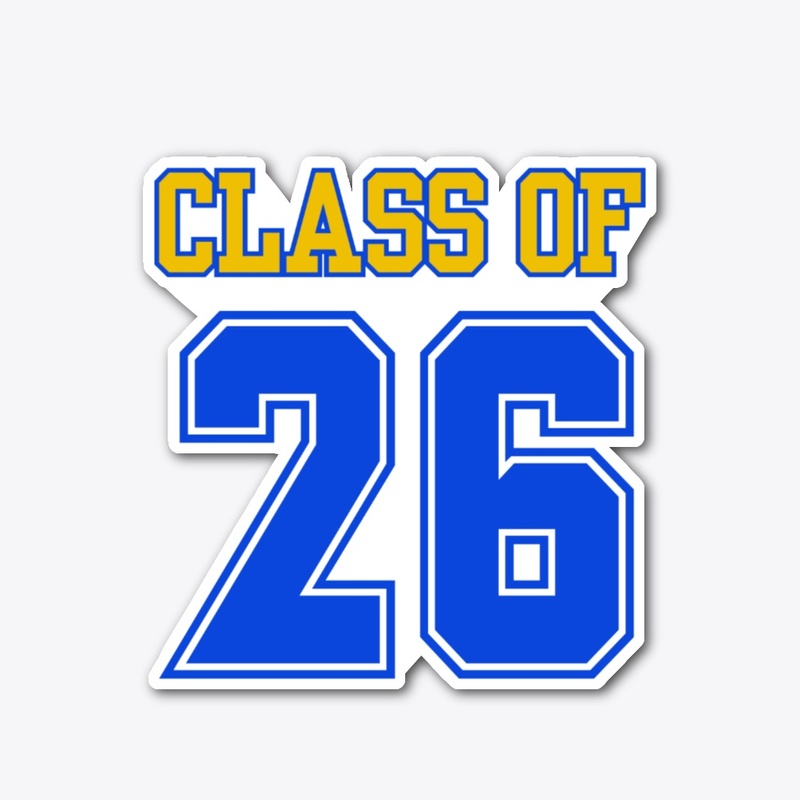 Bold Color Class of 2026 Design