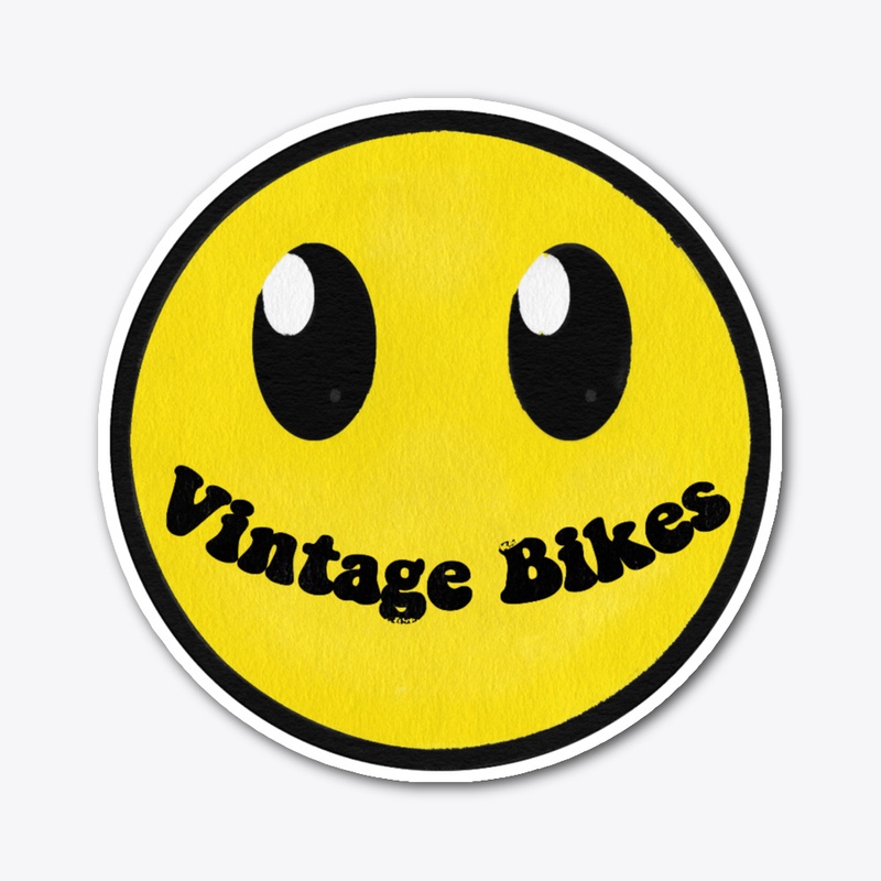 Vintage bikes make me smile