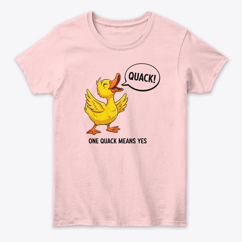 One quack means yes