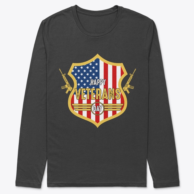 Happy Veterans Day T Shirt Design