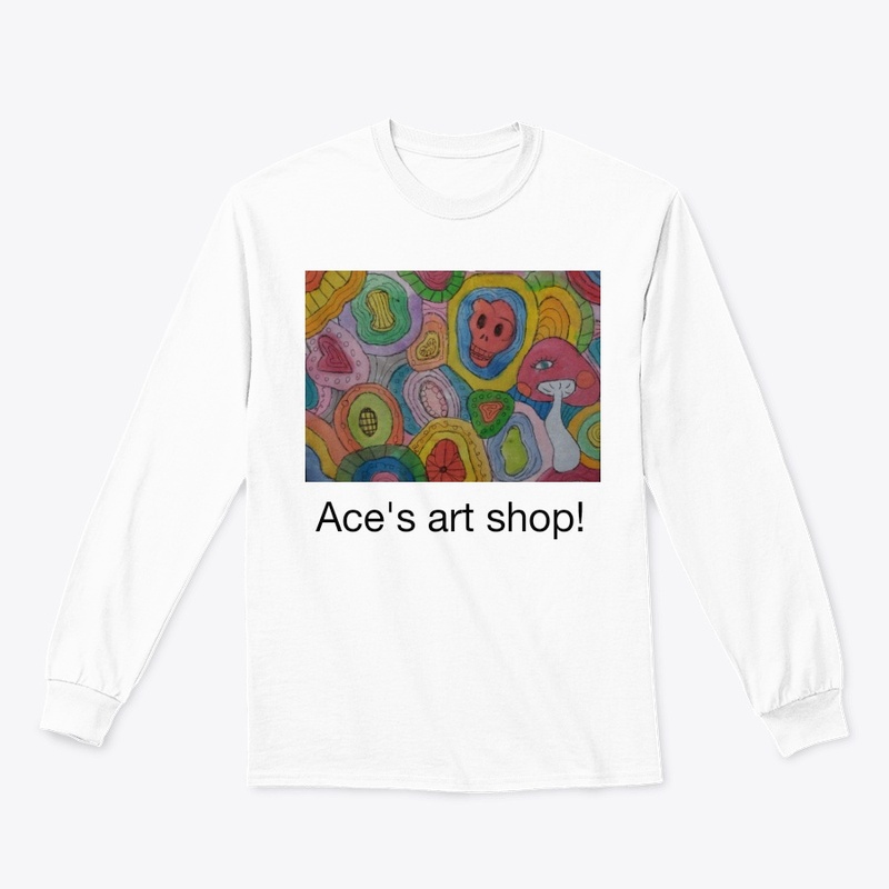 Cool trippy mushroom art hoodie/shirts