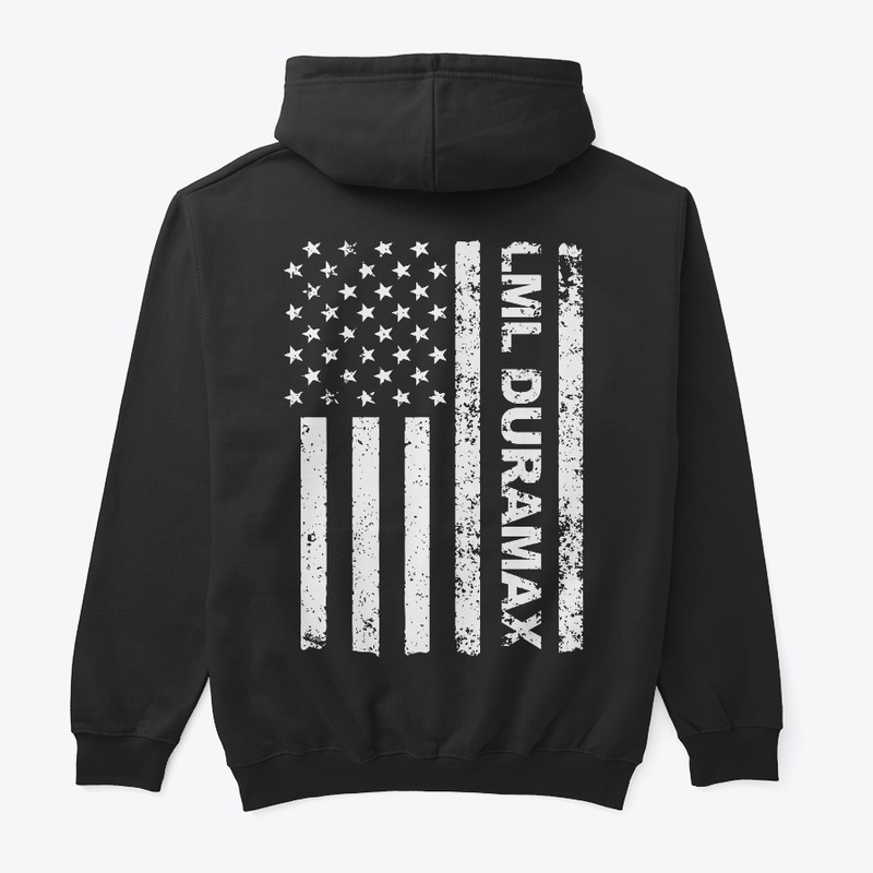 LML Duramax Diesel Truck American Flag