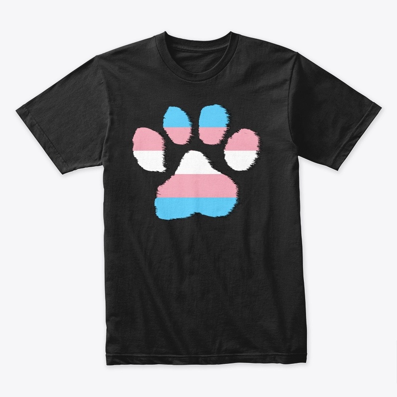 Transgender Pride Paw