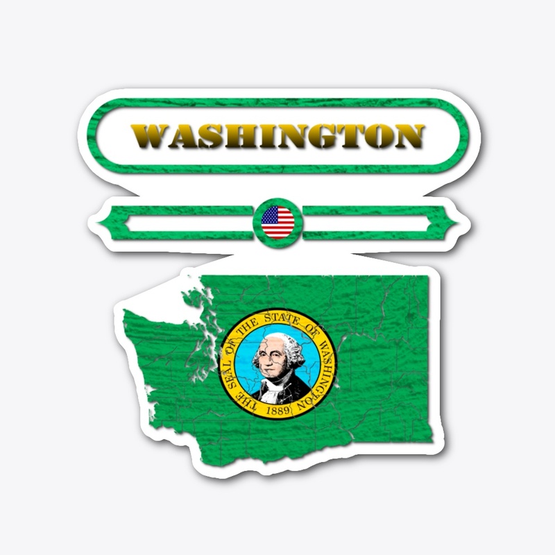 WASHINGTON MAP, WASHINGTON. SAMER BRASIL