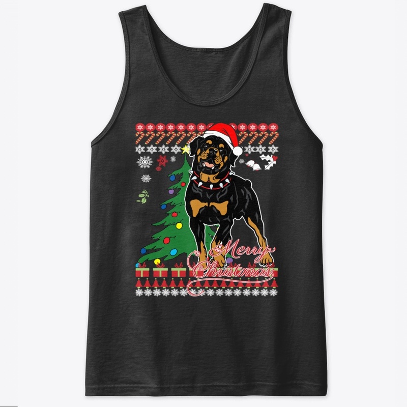 Ugly Christmas Sweater For Rottweiler Do
