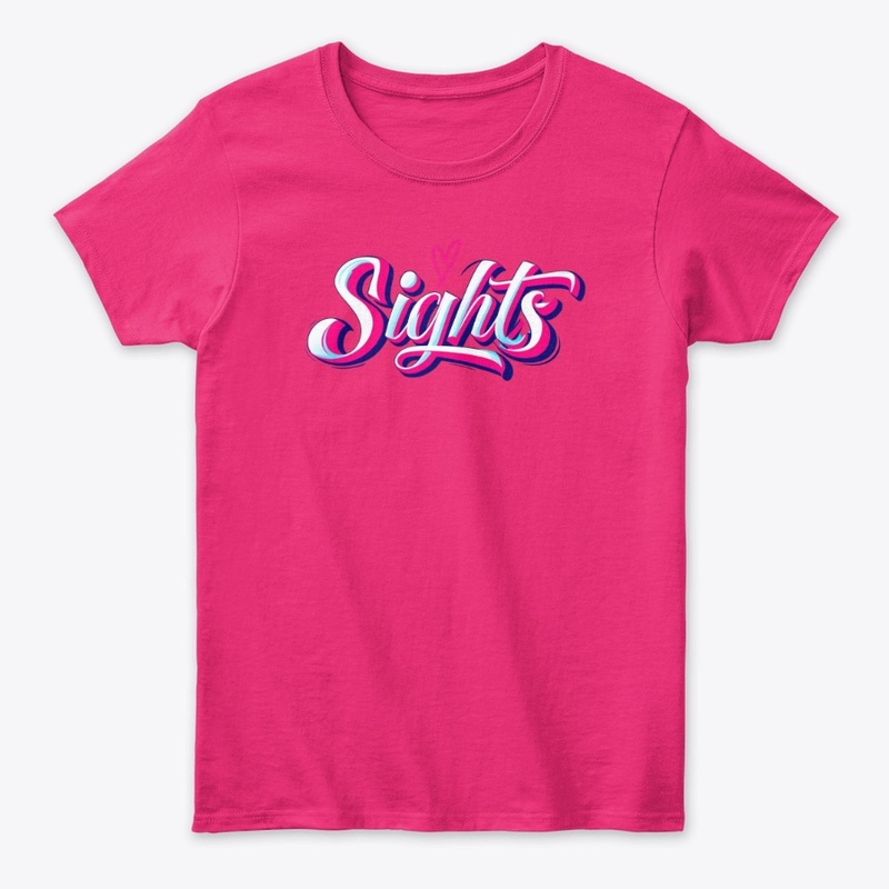 Sights Classic Travel Tee"USA"UK