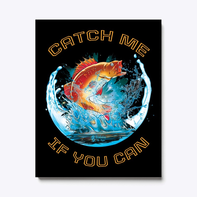 Catch Me If You Can Black Shirt