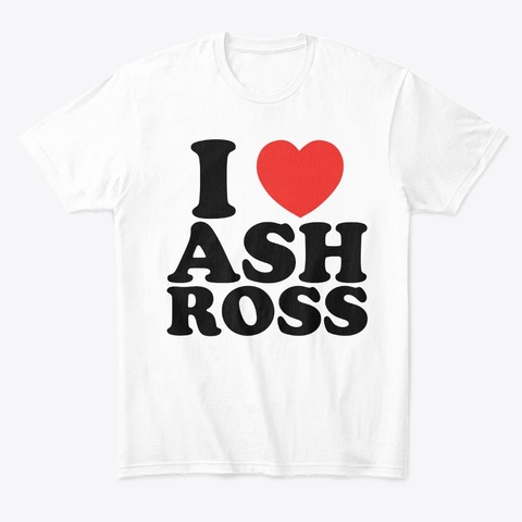 Ash Ross White T-Shirt Front