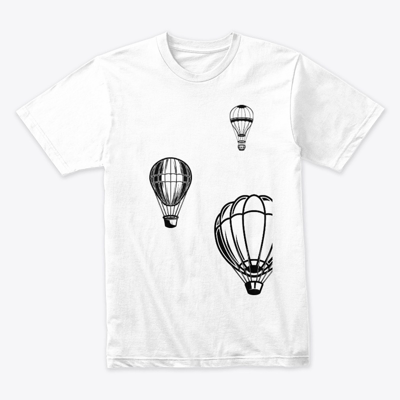 air balloon summer tee