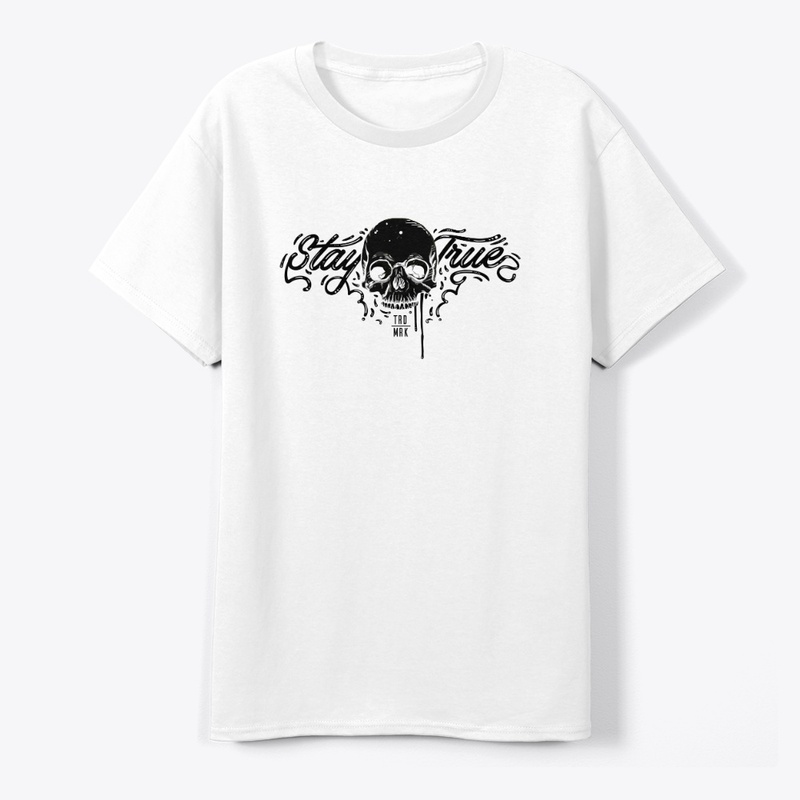 Stay True Skull Tee