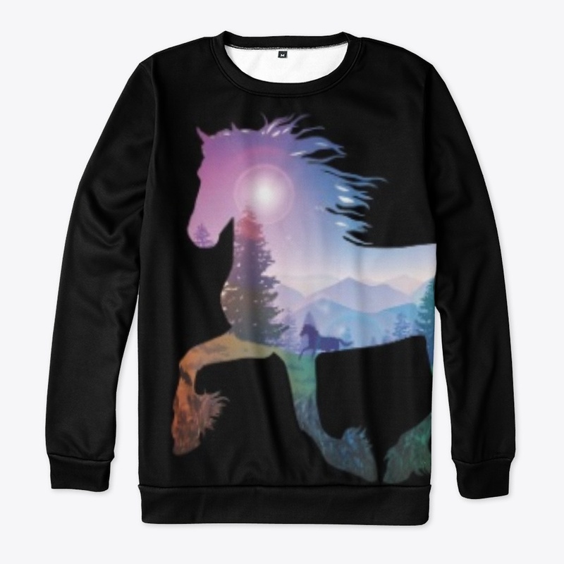 Horse in Trees