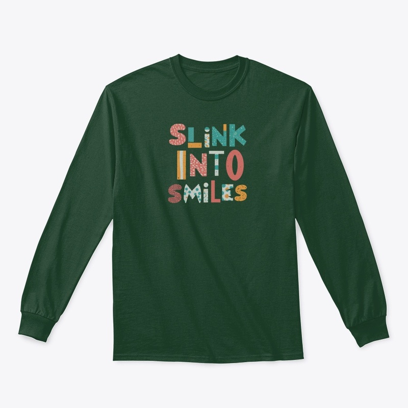 Slink into Smiles t-shirt