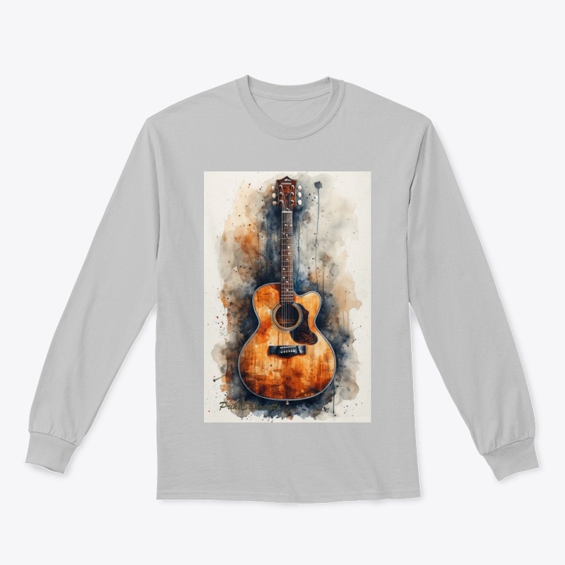 Guitar Tee-shirts visual arts