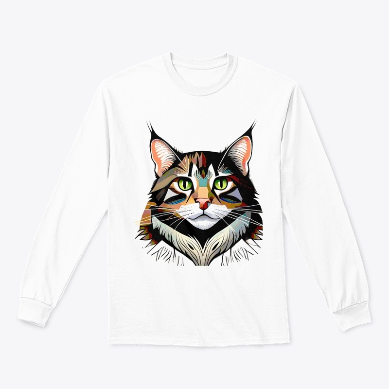 Le chat à la ligne épurée