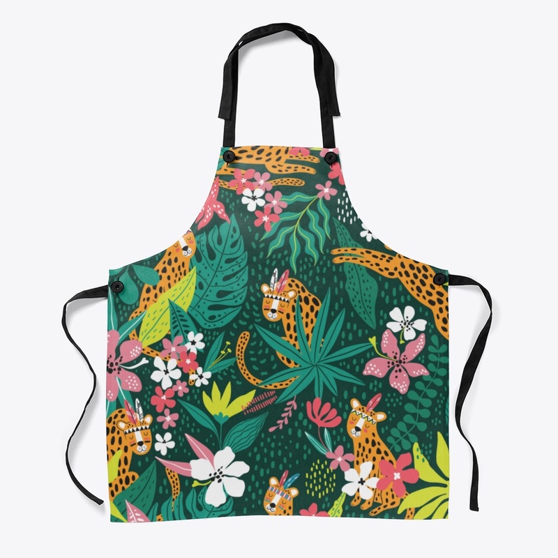 Best Selling Leopard   tropical leaves