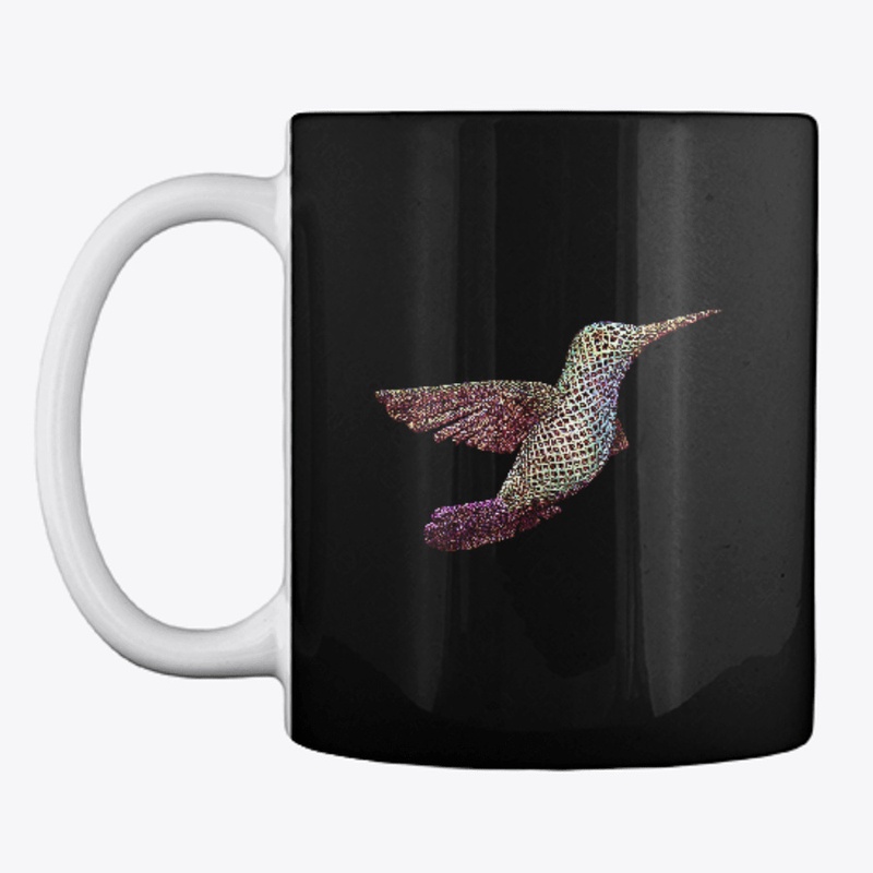 3D woven Hummingbird stylized