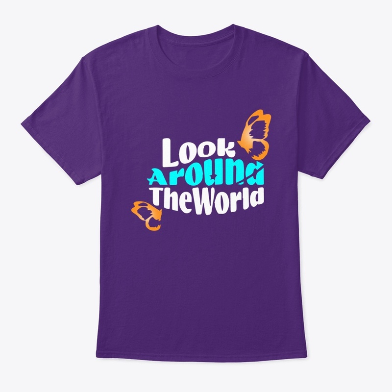 Look around the world T shirt