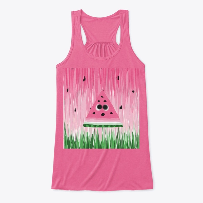 Cute fun summer watermelon