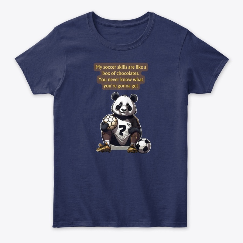 Get Cute Panda Soccer T-Shirts!