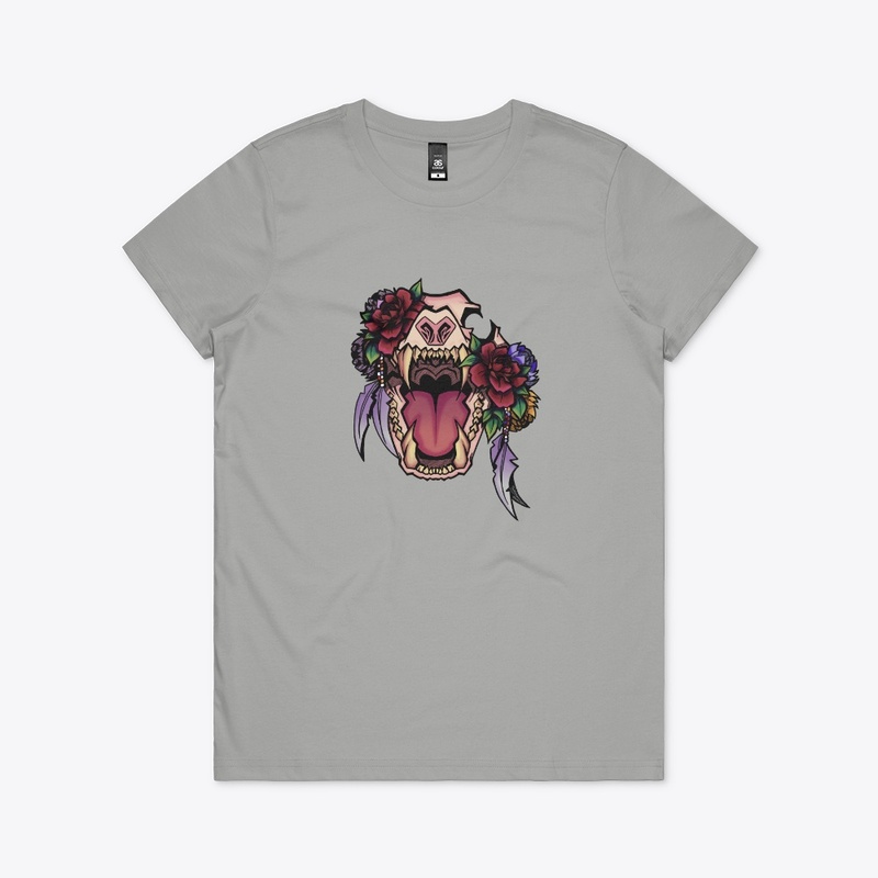 Rose skull