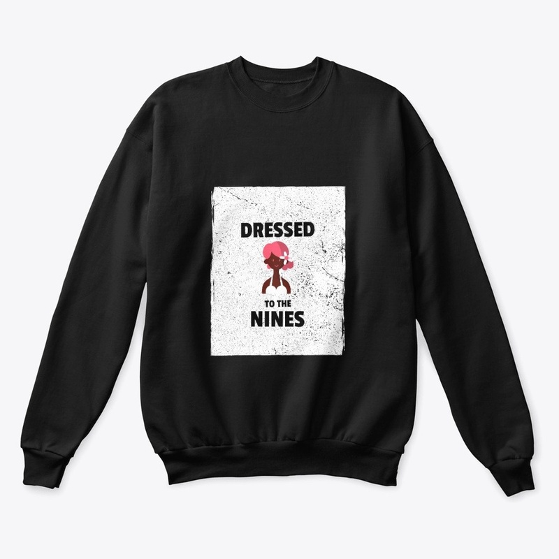 DRESSED TO THE NINES - PINK HAIR 