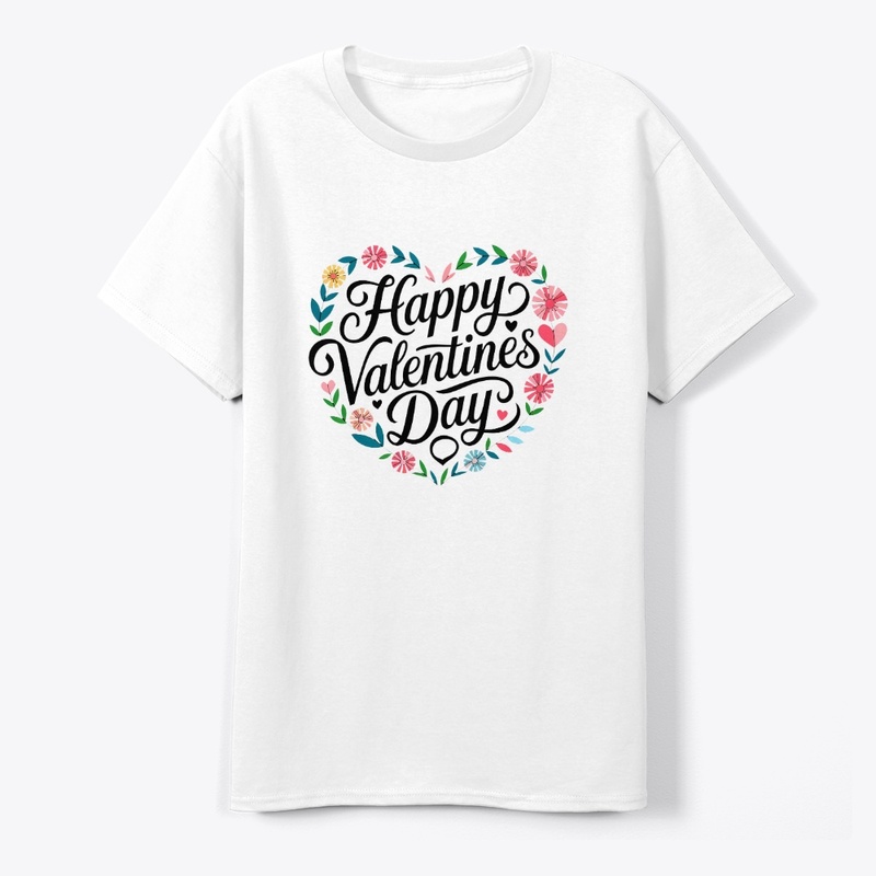 happy valentines day t-shirt design