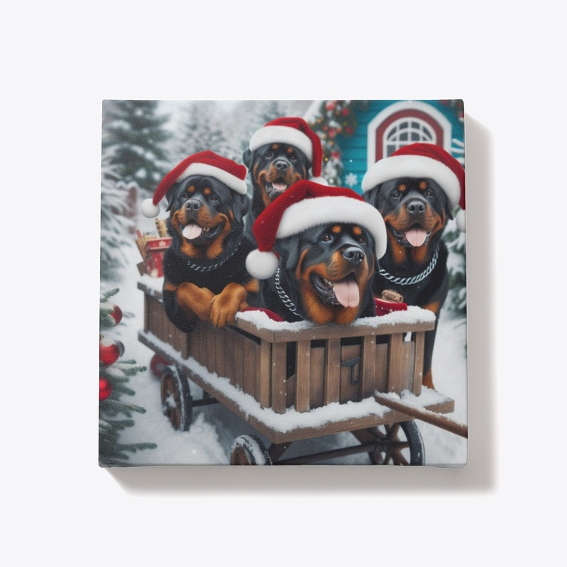 Rottweilers Christmas 