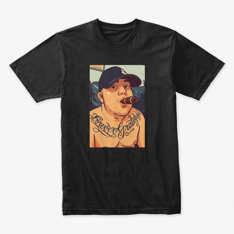 Shirtless Mike Cartoon 