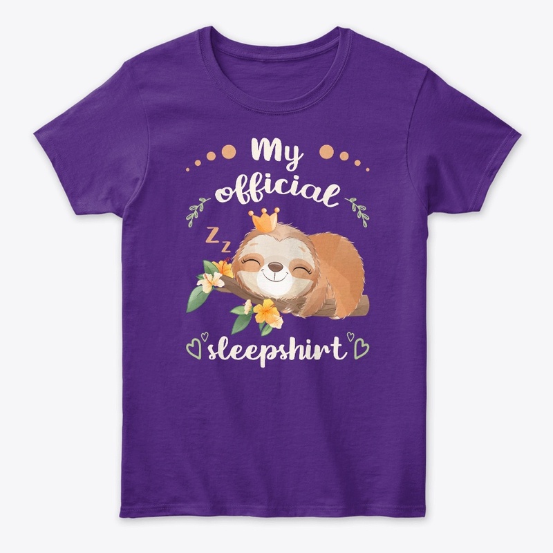 My Official Sleepshirt, Sleeping Sloth