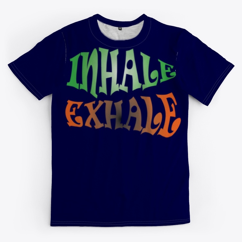 NEW INHALE EXHALE T-SHIRTS