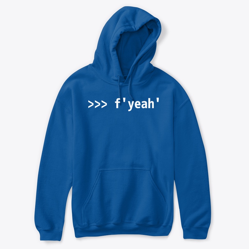 Funny Python Shell Code f'yeah'