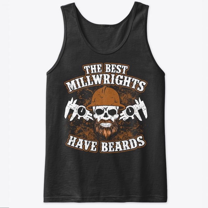 Funny Millwright And Beard Lover Gift