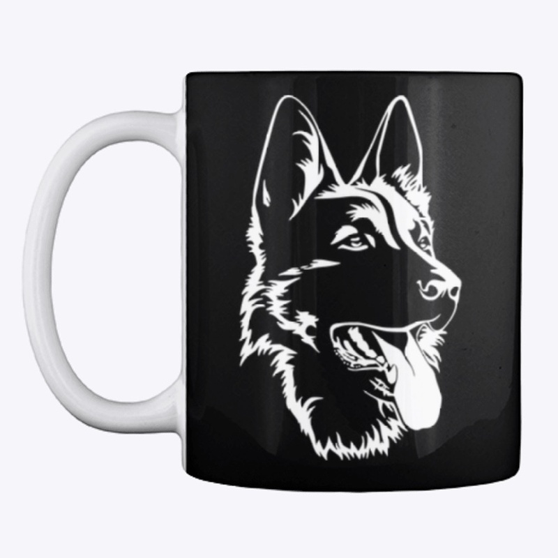 New German shepherd sticker
