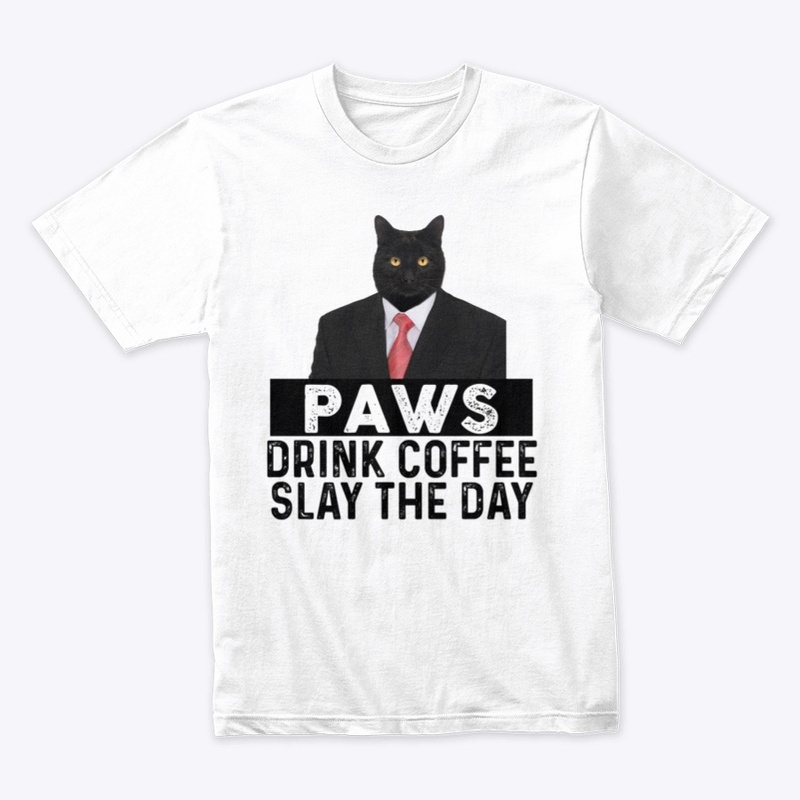 Paws-Drink Coffee