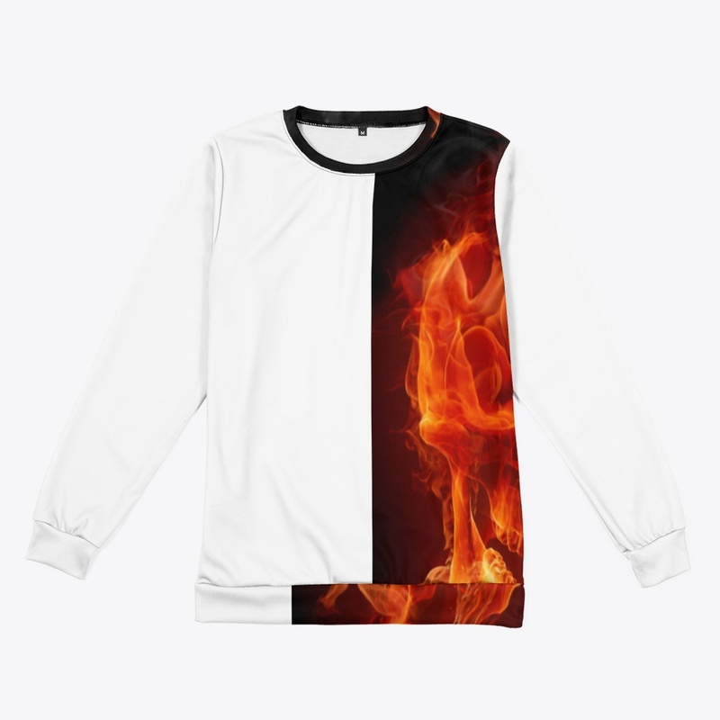 Fire skull