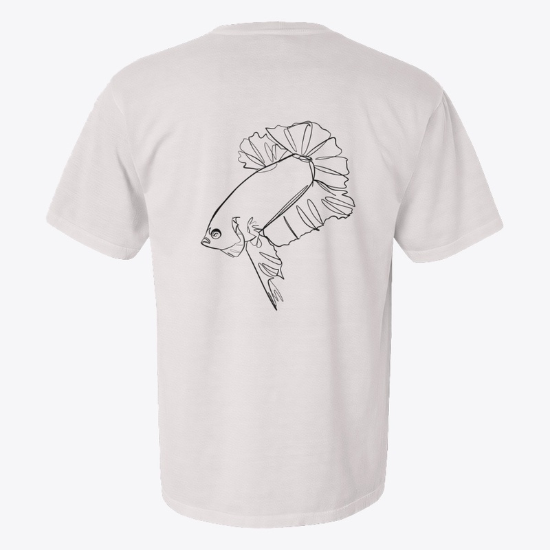 Minimalistic Plakat Betta