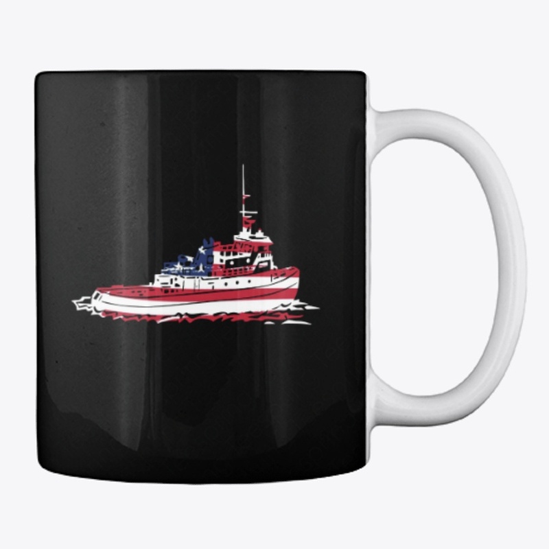 Towboater US Flag Shirt