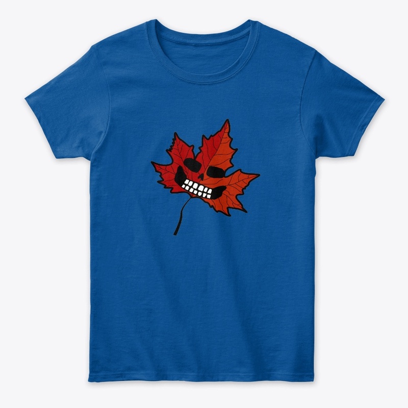 Leaf Halloween T-shirts Womens