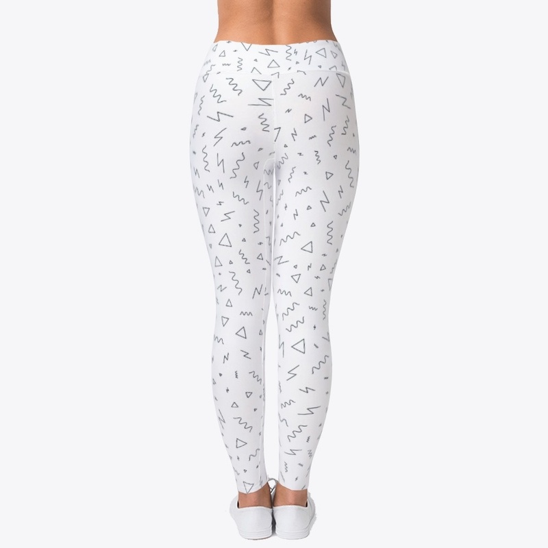Geo Shapes Leggings Design