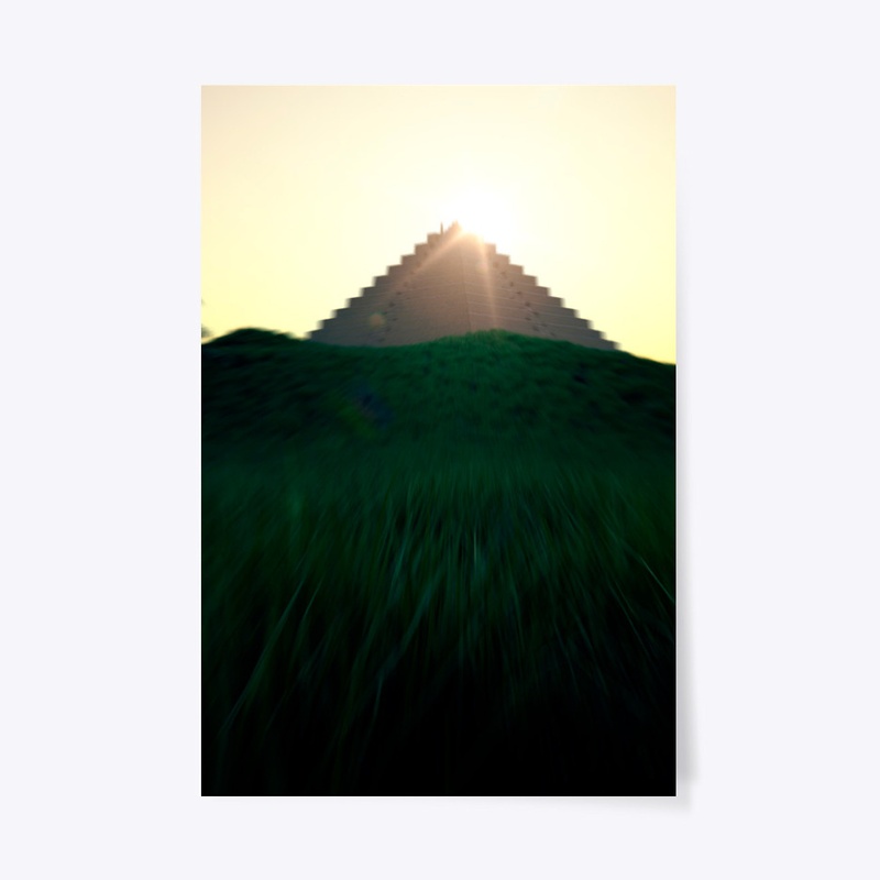Step Pyramid sunset