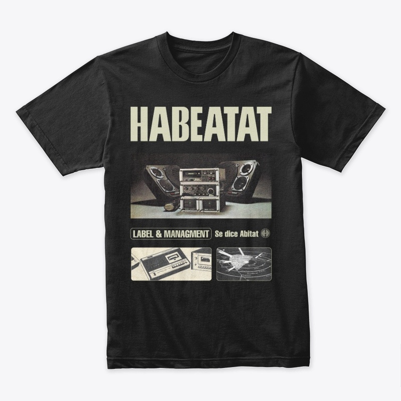 Habeatat Retro Collage Label