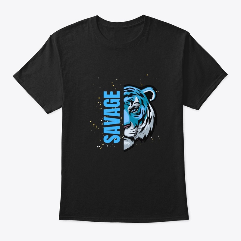 Savage Blue Tiger – Bold Streetwear 
