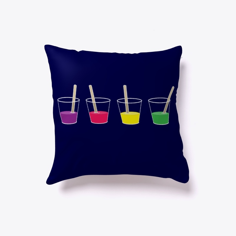 4 cups of fun pillow w