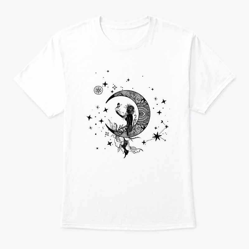 Mermaid on the moon