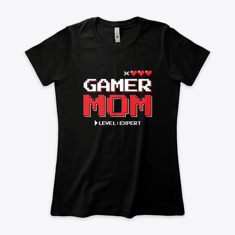 Retro Gamer 8 Bit Pixel - Gamer Mom of 3