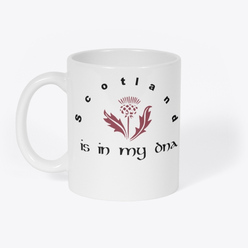 Scotland Is In My dna Coffee Mug