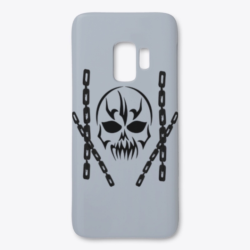 Skull and chains