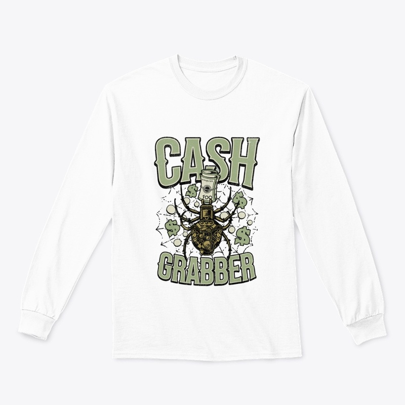 Cash Grabber printed T shirt