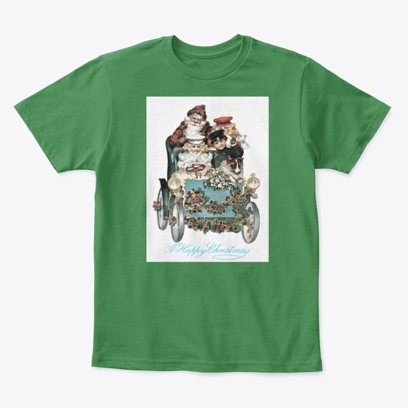 Vintage Santa driven at Christmas